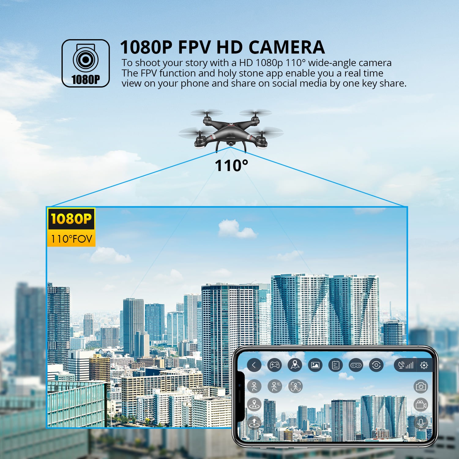 holy stone hs110g gps drone