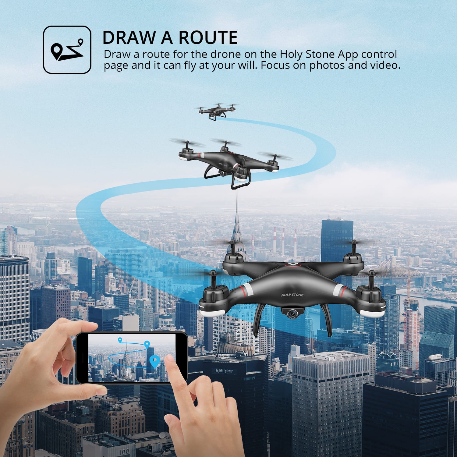 holy stone hs110g gps drone