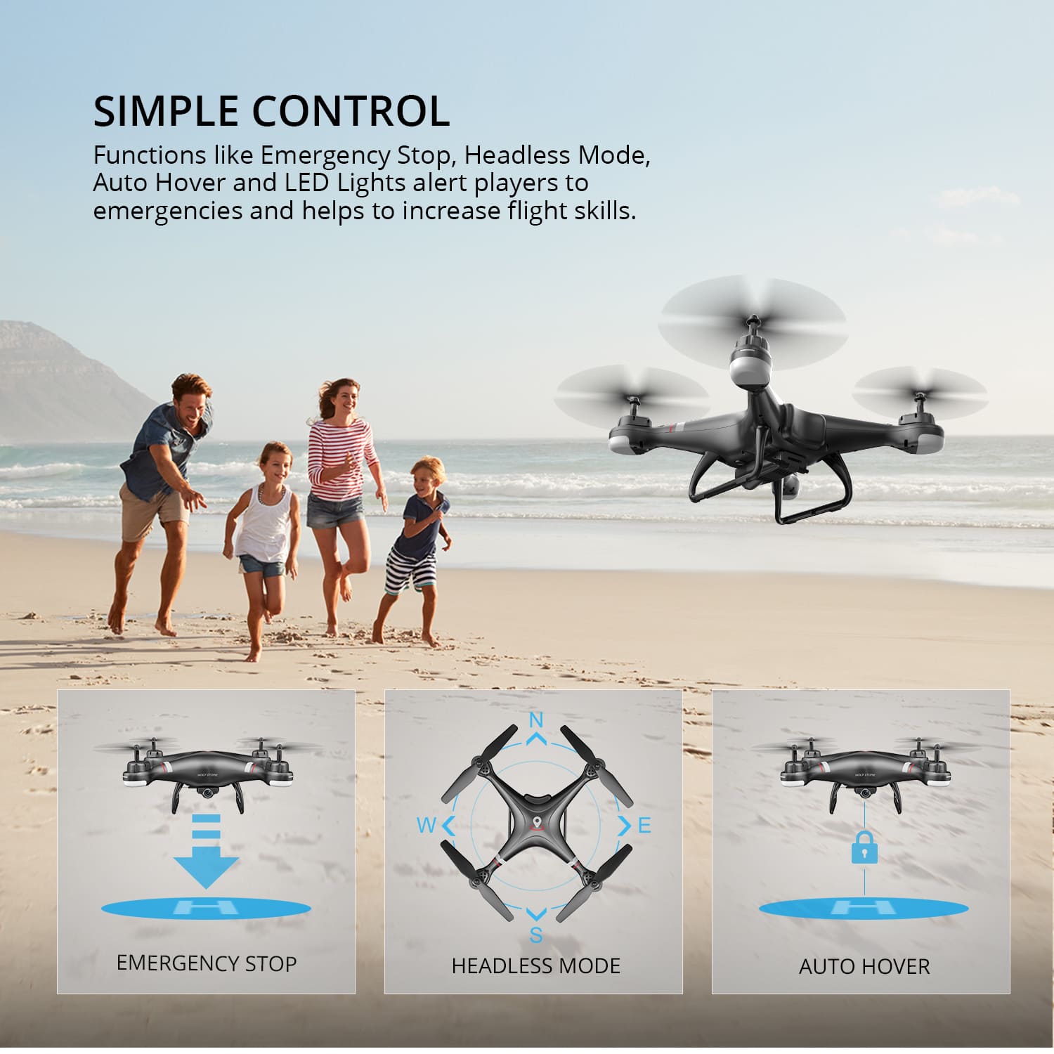 holy stone hs110g gps drone