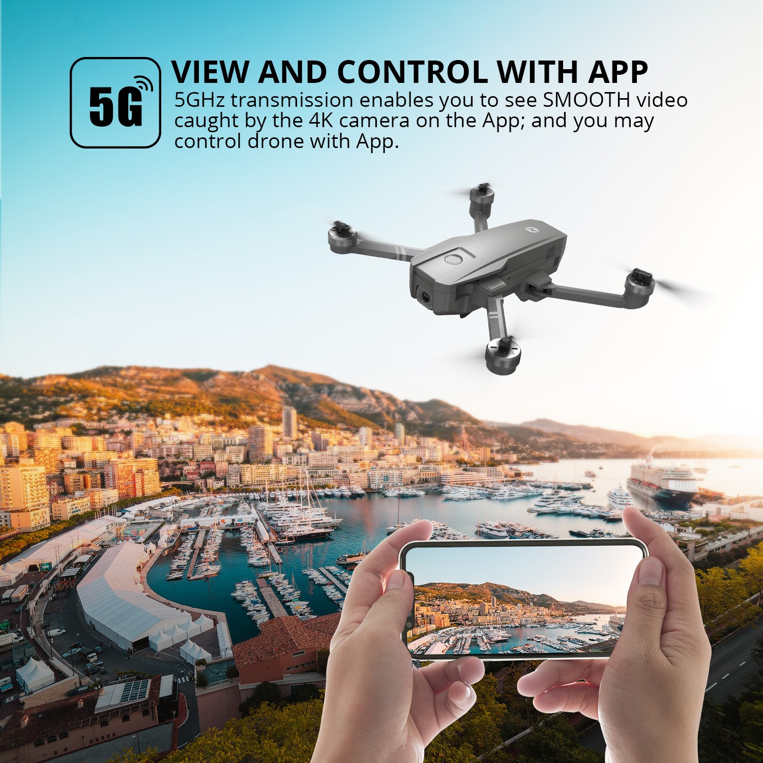 HS720 GPS Drone with 4K Camera