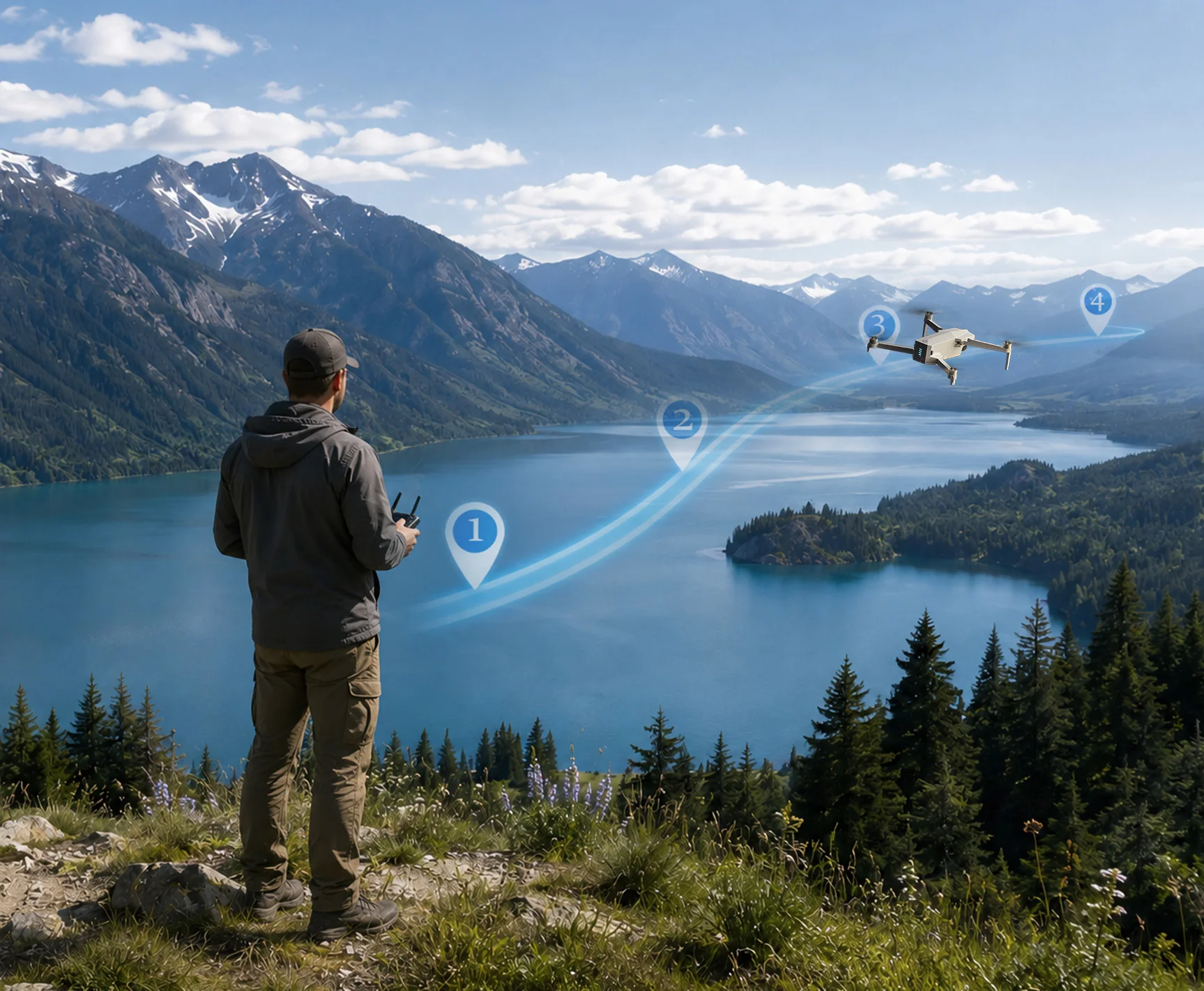 HS790 Circle and TapFly Scenic Flight Paths HS790 Circle and TapFly scenic flight paths