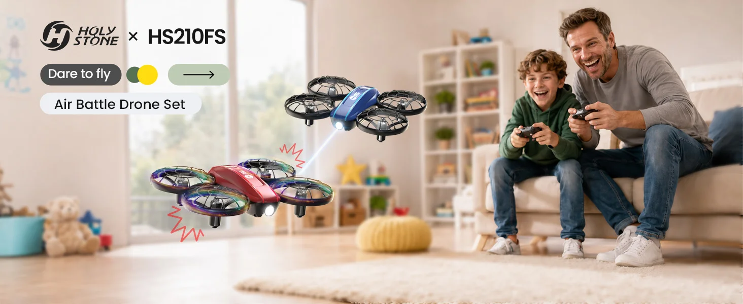 HS210FS Real-Time Air Battle Drone Set