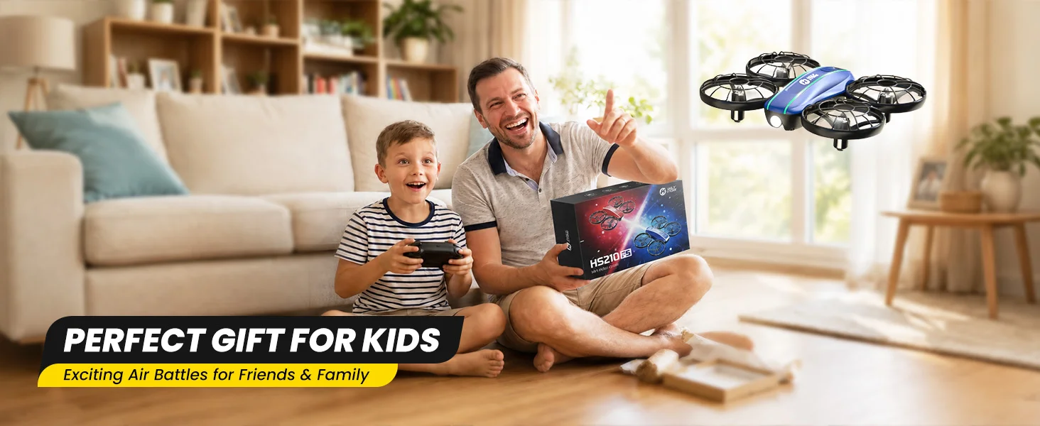 HS210FS indoor battle drone gift for kids families and friends