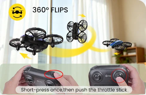 HS210FS 360 degree flip stunt flight