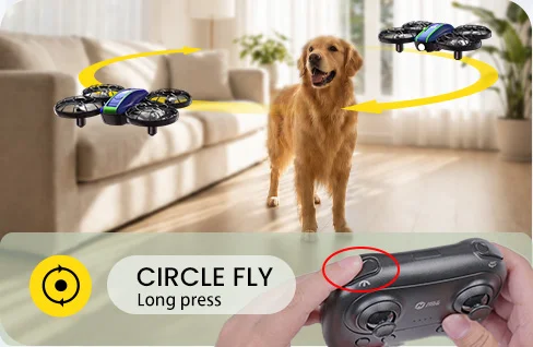 HS210FS circle fly stunt flight