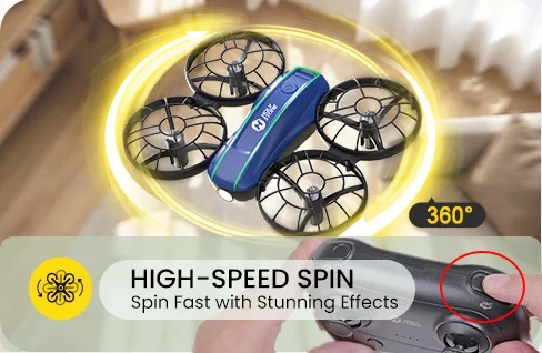 HS210FS high-speed rotation stunt flight