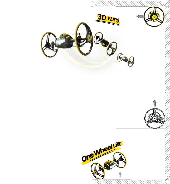 H4831 multi-surface stunt drone new release